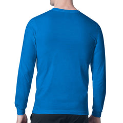 Detroit Lions Starter Retro Team Logo Long Sleeve T-Shirt - Blue - NFL