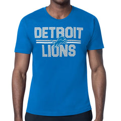 Detroit Lions Starter Retro Team Logo T-Shirt - Blue - NFL