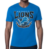 Detroit Lions Starter '80s Inspired Team Logo T-Shirt - Blue - NFL