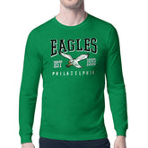Philadelphia Eagles Starter Retro Team Logo Long Sleeve T-Shirt - Kelly Green - NFL