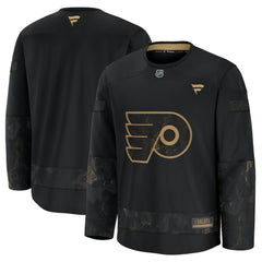Philadelphia Flyers Fanatics 2024 Military Appreciation Practice Jersey - Black | Fanatics Clearance