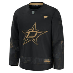 Dallas Stars Fanatics 2024 Military Appreciation Practice Jersey - Black | Fanatics Clearance