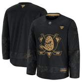Anaheim Ducks Fanatics 2024 Military Appreciation Practice Jersey - Black | Fanatics sale