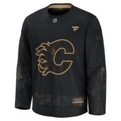 Calgary Flames Fanatics 2024 Military Appreciation Practice Jersey - Black | Fanatics sale