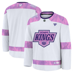 Los Angeles Kings Fanatics 2024 Hockey Fights Cancer Practice Jersey - White | Fanatics sale