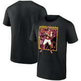 Jayden Daniels Washington Commanders Player Frame T-Shirt - Black - NFL