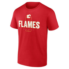 Calgary Flames Personalized Name & Number Midfielder T-Shirt - Red | NHL on sale