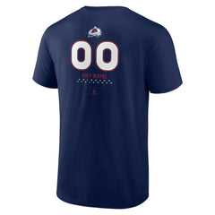 Colorado Avalanche Personalized Name & Number Midfielder T-Shirt - Navy | NHL online