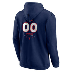 Montreal Canadiens Personalized Name & Number Midfielder Pullover Hoodie - Navy | NHL on sale