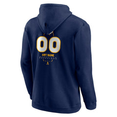 Nashville Predators Personalized Name & Number Midfielder Pullover Hoodie - Navy | NHL discount