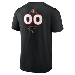 Ottawa Senators Personalized Name & Number Midfielder T-Shirt - Black | NHL on sale
