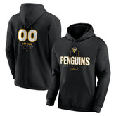 Pittsburgh Penguins Personalized Name & Number Midfielder Pullover Hoodie - Black | NHL discount