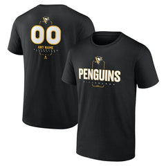 Pittsburgh Penguins Personalized Name & Number Midfielder T-Shirt - Black | NHL Lifestyle