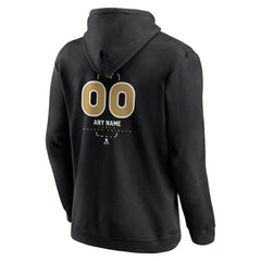 Vegas Golden Knights Personalized Name & Number Midfielder Pullover Hoodie - Black | NHL discount