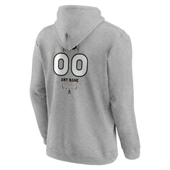 Philadelphia Flyers Personalized Name & Number Midfielder Pullover Hoodie - Gray | NHL online