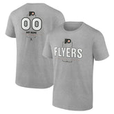 Philadelphia Flyers Personalized Name & Number Midfielder T-Shirt - Gray | NHL sale