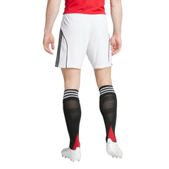 Adidas - Manchester United 2025/26 Home AEROREADY Replica Shorts - White