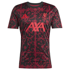 Adidas - Liverpool 2025/26 AEROREADY Pre-Match Top - Black