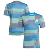 Adidas - Real Madrid 2025/26 AEROREADY Pre-Match Top - Blue
