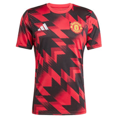 Adidas - Manchester United 2025/26 AEROREADY Pre-Match Top - Red