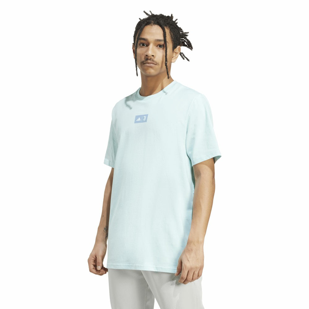 Adidas - Juventus Jersey Hook T-Shirt - Aqua