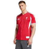 Adidas - Liverpool Full-Button Baseball Jersey - Red