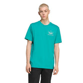 Adidas - Liverpool Terrace Icons Collection Graphic T-Shirt - Green