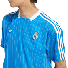 Adidas - Real Madrid Unisex Terrace Icons Jersey - Blue