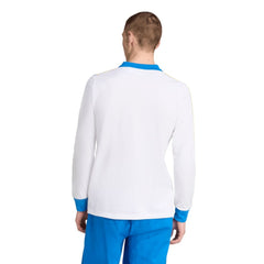 Adidas - Real Madrid Terrace Icons Long Sleeve Polo - White