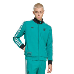 Adidas - Liverpool Terrace Icons Full-Zip Track Jacket - Green