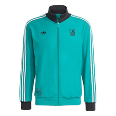 Adidas - Liverpool Terrace Icons Full-Zip Track Jacket - Green