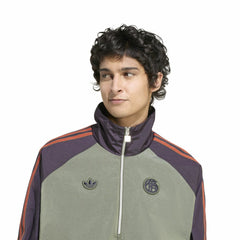 Adidas - Bayern Munich Terrace Icons Half-Zip Jacket - Green