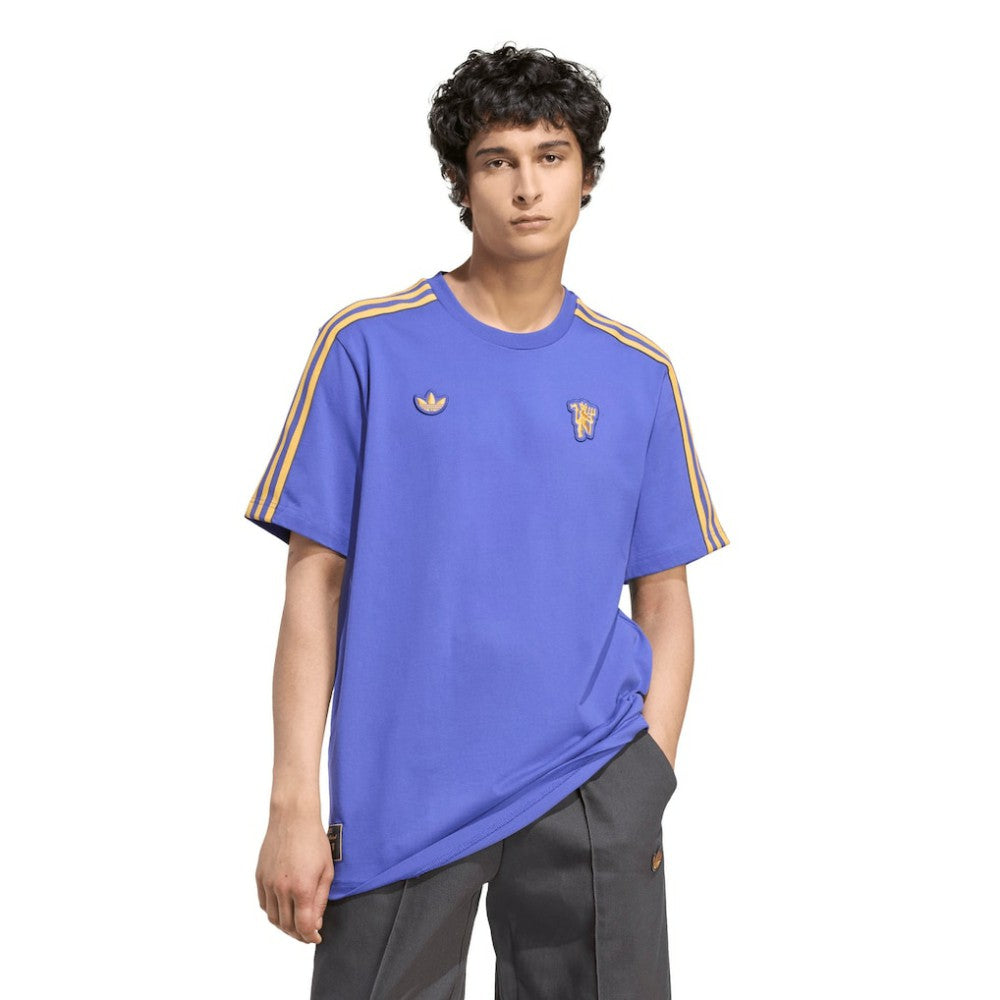 Adidas - Manchester United Terrace Icons T-Shirt - Purple