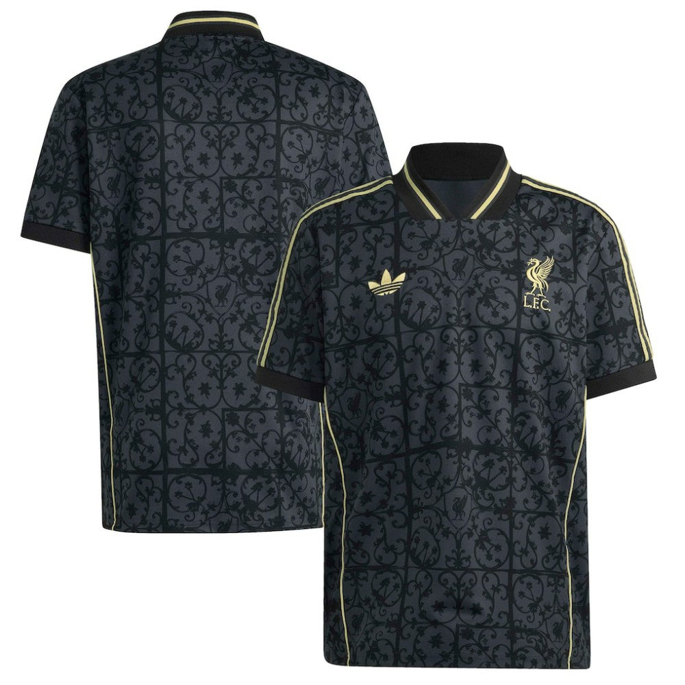 Adidas - Liverpool Unisex Lifestyler Fashion Jersey - Gray