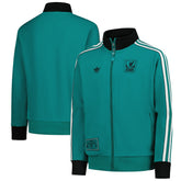 Adidas - Liverpool Youth Terrace Icons Full-Zip Track Jacket - Green