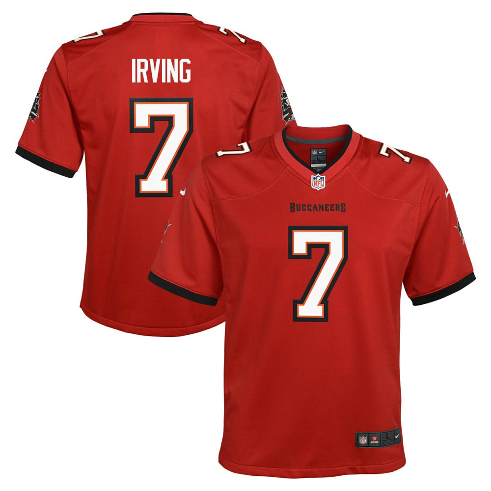Bucky Irving Tampa Bay Buccaneers Youth Game Jersey - Red - Nike