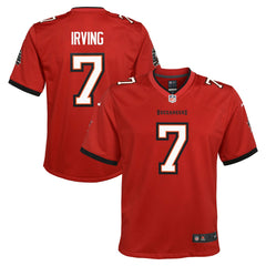 Bucky Irving Tampa Bay Buccaneers Youth Game Jersey - Red - Nike