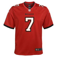 Bucky Irving Tampa Bay Buccaneers Youth Game Jersey - Red - Nike