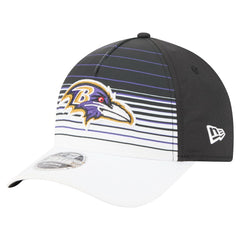 Baltimore Ravens New Era Adventure Gradient 9FORTY M-Crown A-Frame Adjustable Hat - White/Black - NFL