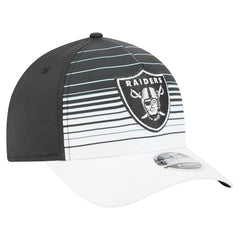 Las Vegas Raiders New Era Adventure Gradient 9FORTY M-Crown A-Frame Adjustable Hat - White/Black - NFL