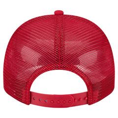 San Francisco 49ers New Era Vintage Team Rope A-Frame Trucker 9FIFTY Snapback Hat - Scarlet - NFL
