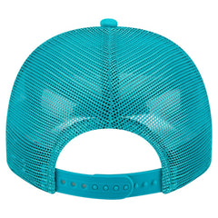 Miami Dolphins New Era Vintage Team Rope A-Frame Trucker 9FIFTY Snapback Hat - Aqua - NFL