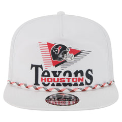 Houston Texans New Era Collide Golfer Snapback Hat - White - NFL