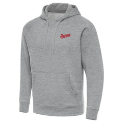 Detroit Red Wings Antigua 2025 NHL Stadium Series Victory Pullover Hoodie - Heather Gray | NHL Lifestyle