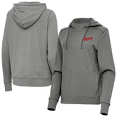Detroit Red Wings Antigua Women's 2025 NHL Stadium Series Justice Pullover Hoodie - Heather Black | NHL sale