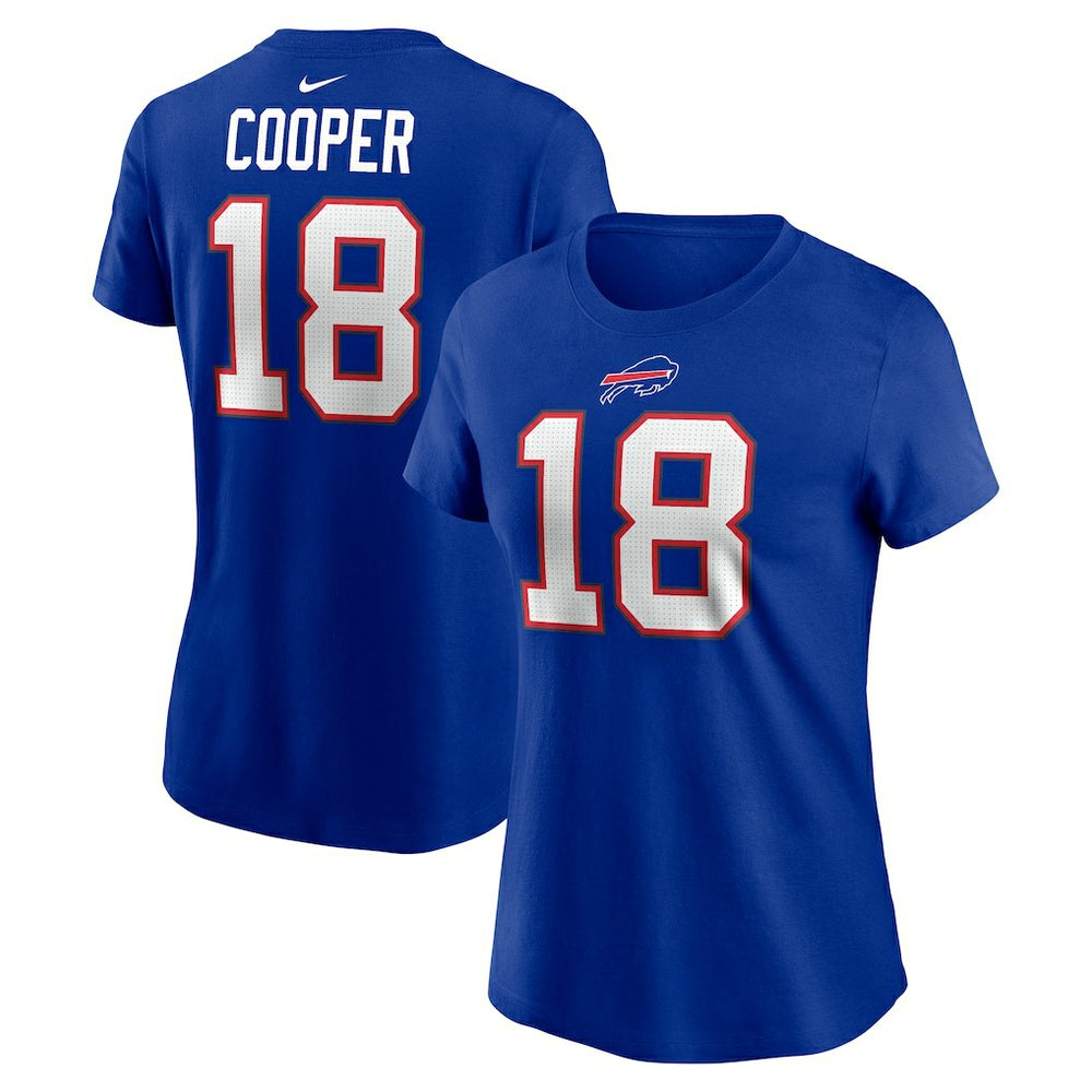 Amari Cooper Buffalo Bills Women's Player Name & Number T-Shirt - Royal - Nike