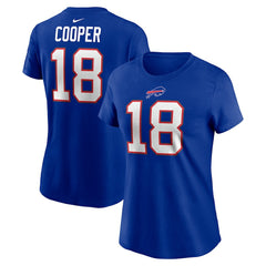 Amari Cooper Buffalo Bills Women's Player Name & Number T-Shirt - Royal - Nike