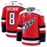 Alexander Ovechkin Washington Capitals Fanatics Alternate Premium Player Jersey - Red | Fanatics Lifestyle