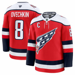 Alexander Ovechkin Washington Capitals Fanatics Alternate Premium Player Jersey - Red | Fanatics Lifestyle