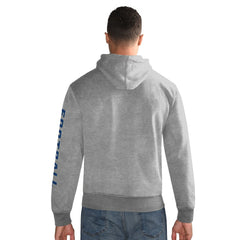 Seattle Seahawks Starter Vintage Pullover Hoodie - Heather Gray - NFL